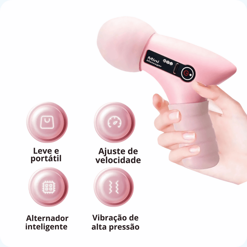 MiniThera: Pistola de Massagem Profunda