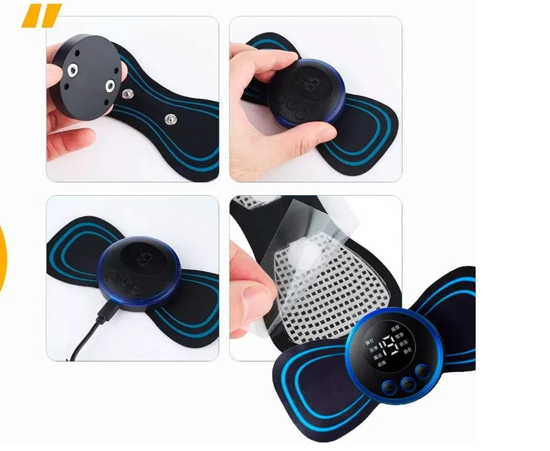 Mini Massageador Elétrico Portátil CalmPulse