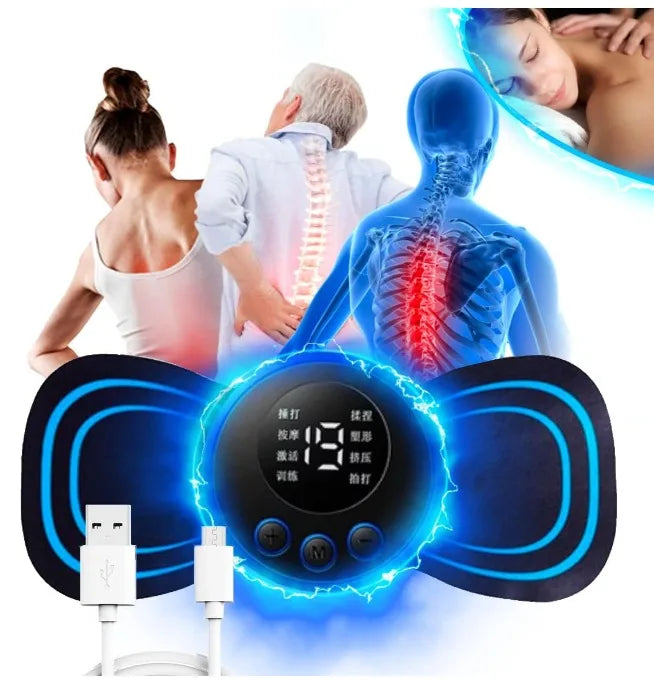 Mini Massageador Elétrico Portátil CalmPulse