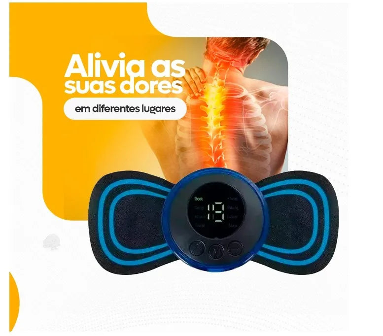 Mini Massageador Elétrico Portátil CalmPulse