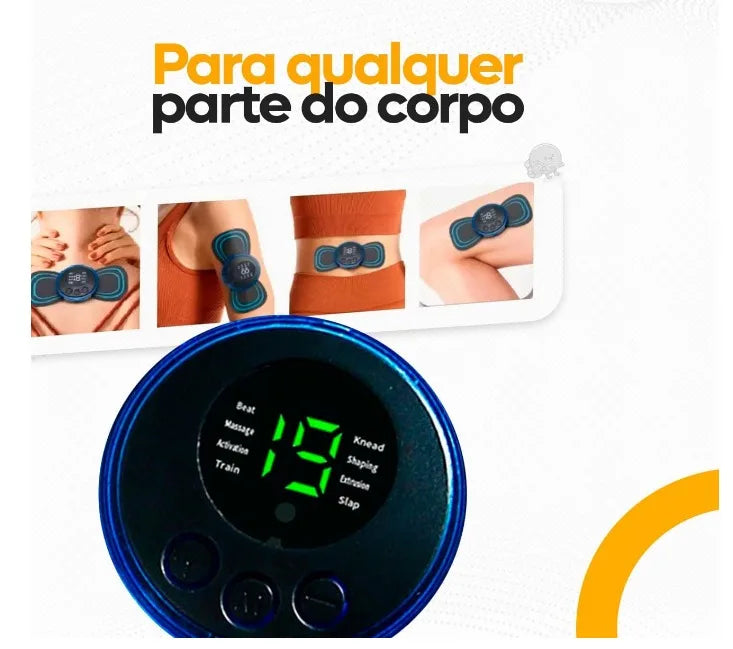 Mini Massageador Elétrico Portátil CalmPulse