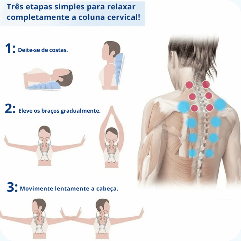 Travesseiro Massageador NeckEase Pro