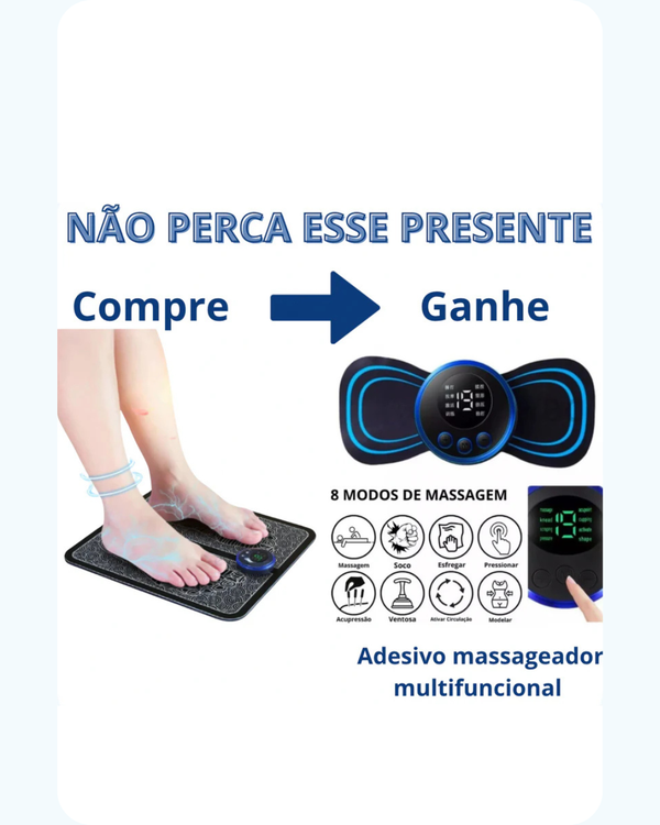 Tapete     Neuropé Alivium™   Massageador para os pés  + Brinde