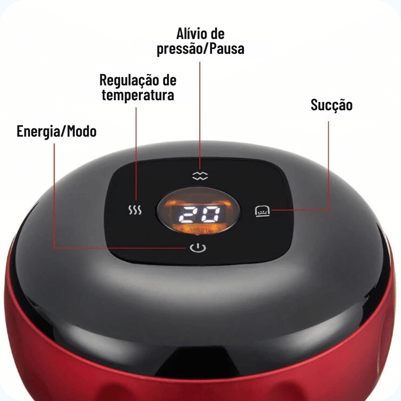 Dispositivo CuppEase para Terapia Inteligente 3 em 1