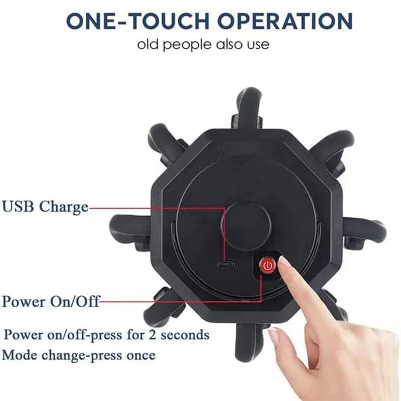 Electric Head Scalp Massager Stress Relief Octopus Massageador Relaxation Treatment Electric Vibrator Massage For Stress Relax