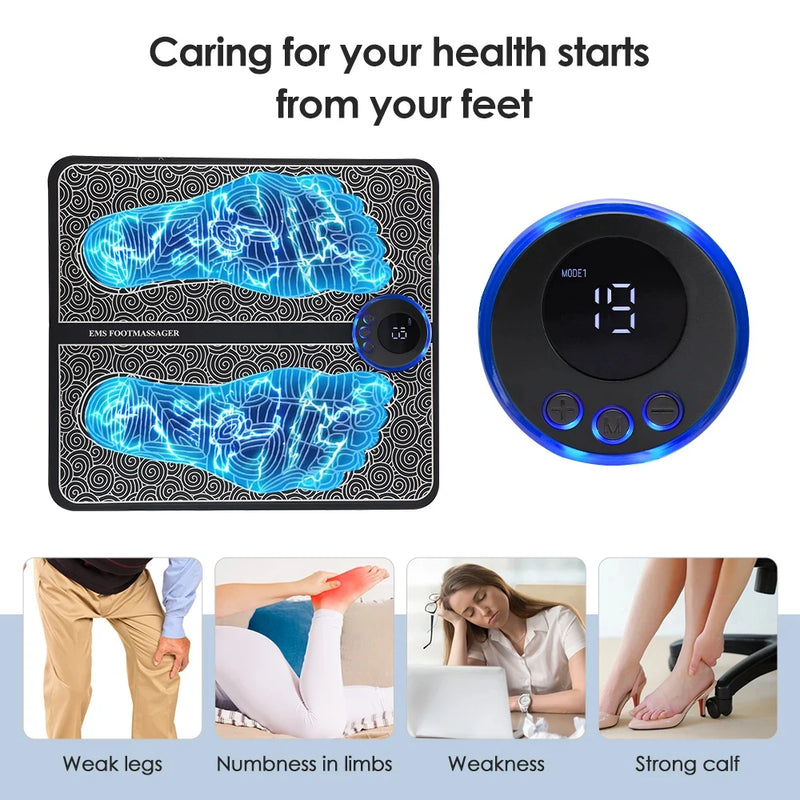 Tapete de Massagem com Tecnologia EMS