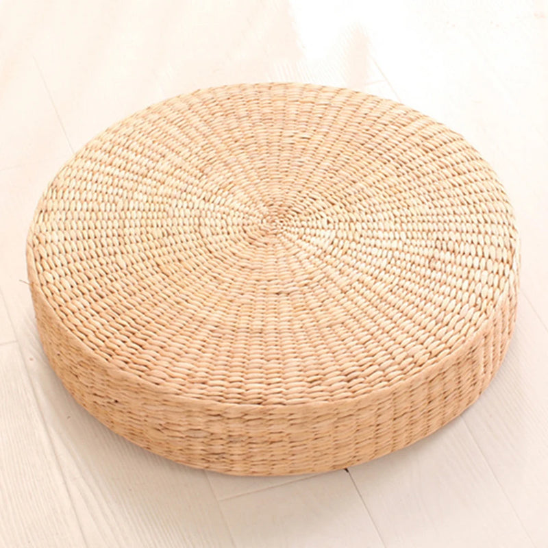 Almofada de Meditação Tatami Rattan Natural