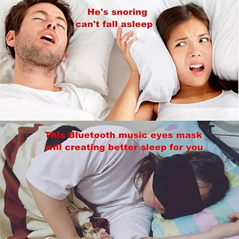 Máscara de dormir com Bluetooh