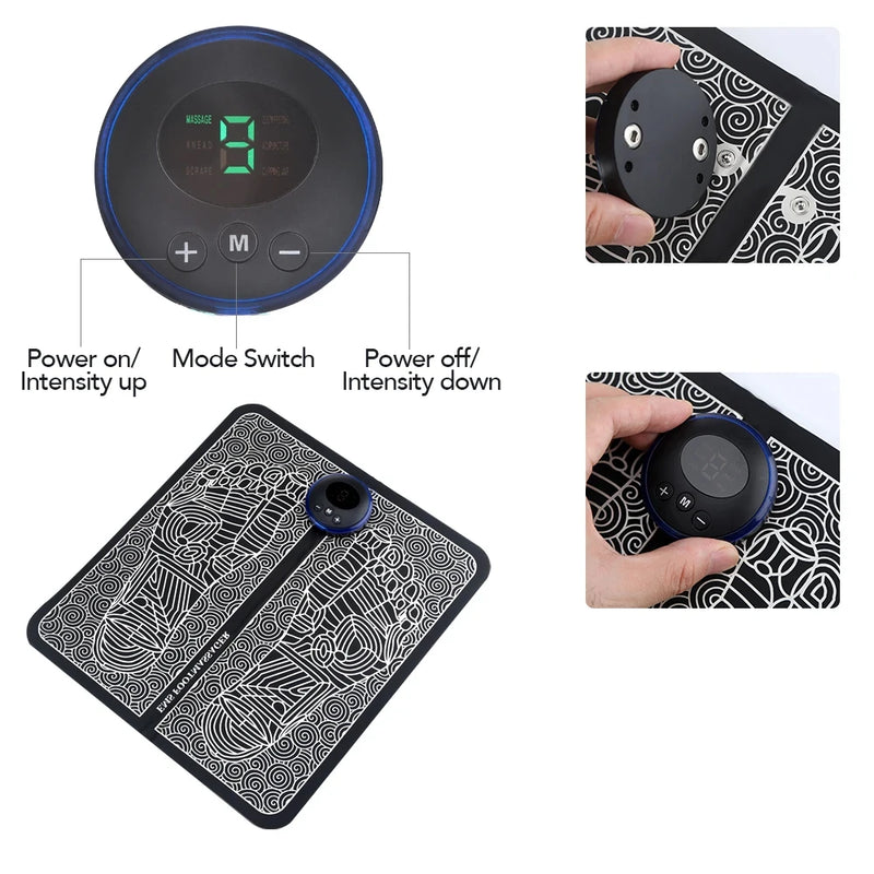 Tapete de Massagem com Tecnologia EMS